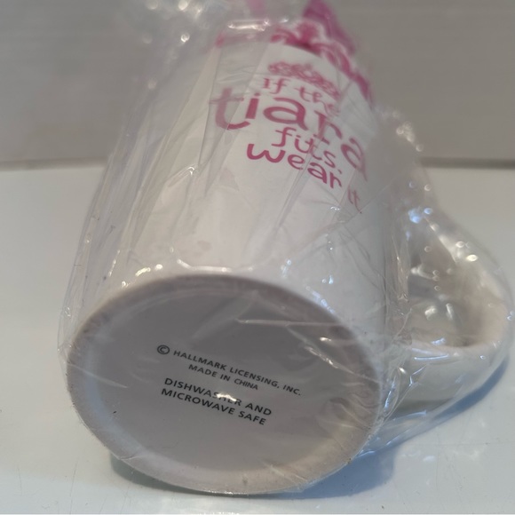 HALLMARK “if the TIARA fits, wear it” mug - MUG & TIARA - Picture 5 of 5